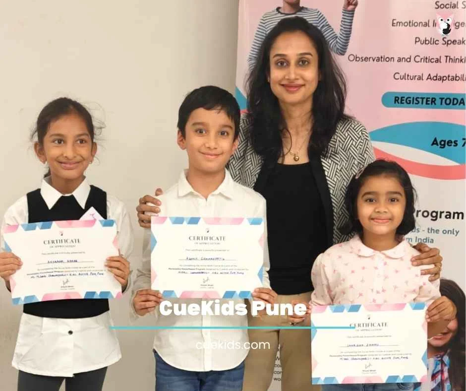 personality development classes for kids in pune by cuekids