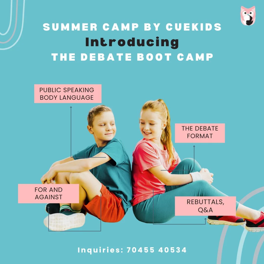 Debate & Public Speaking Summer Camp for kids